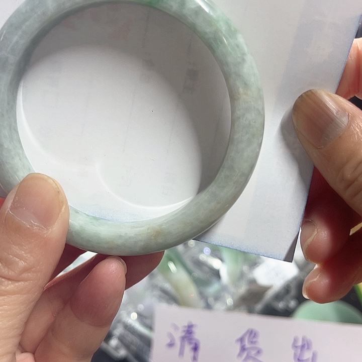 翡翠未镶嵌手镯纯天然缅甸翡翠手镯
