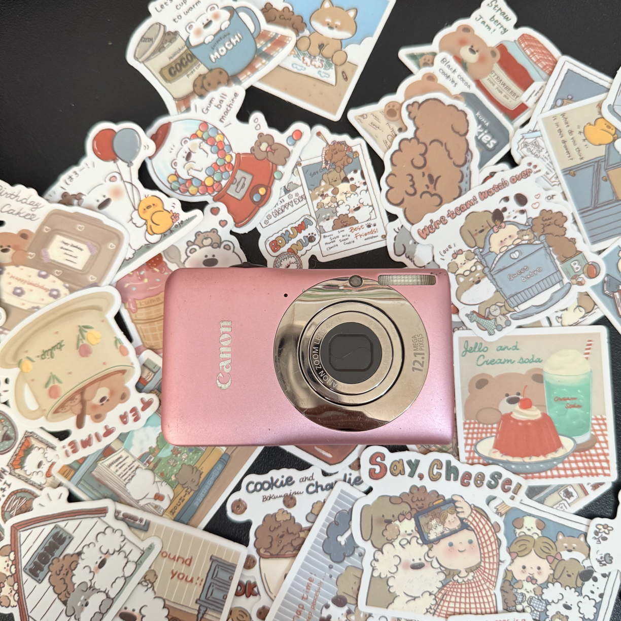 9新 Canon/佳能 ixus105。1200万像素屏幕暗角，功能正常不影响出片