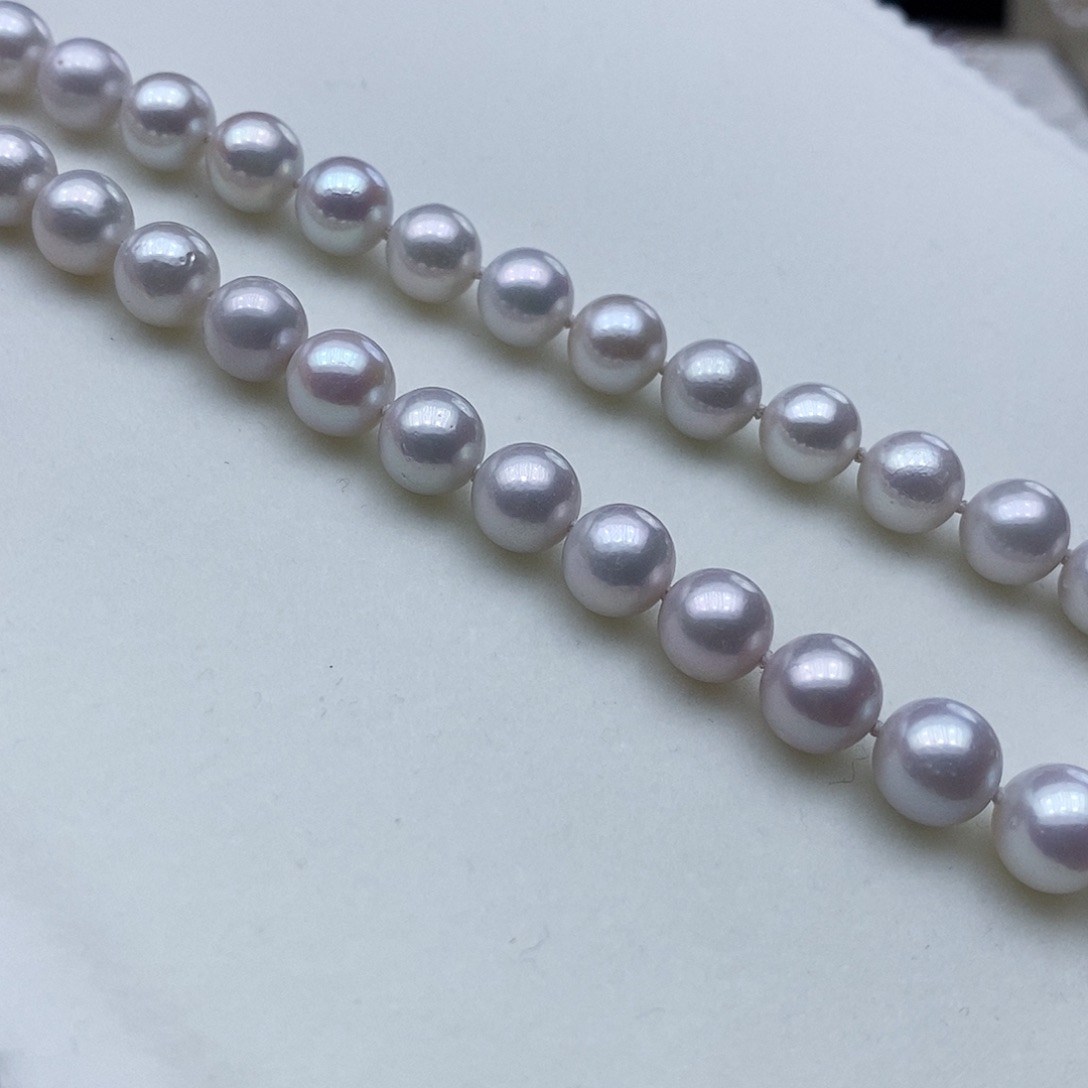 淡水珍珠颈饰银S925镶嵌➕10-11高品