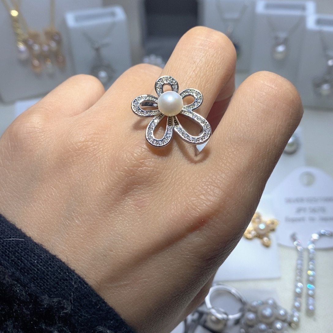 未镶嵌耳饰淡水珍珠