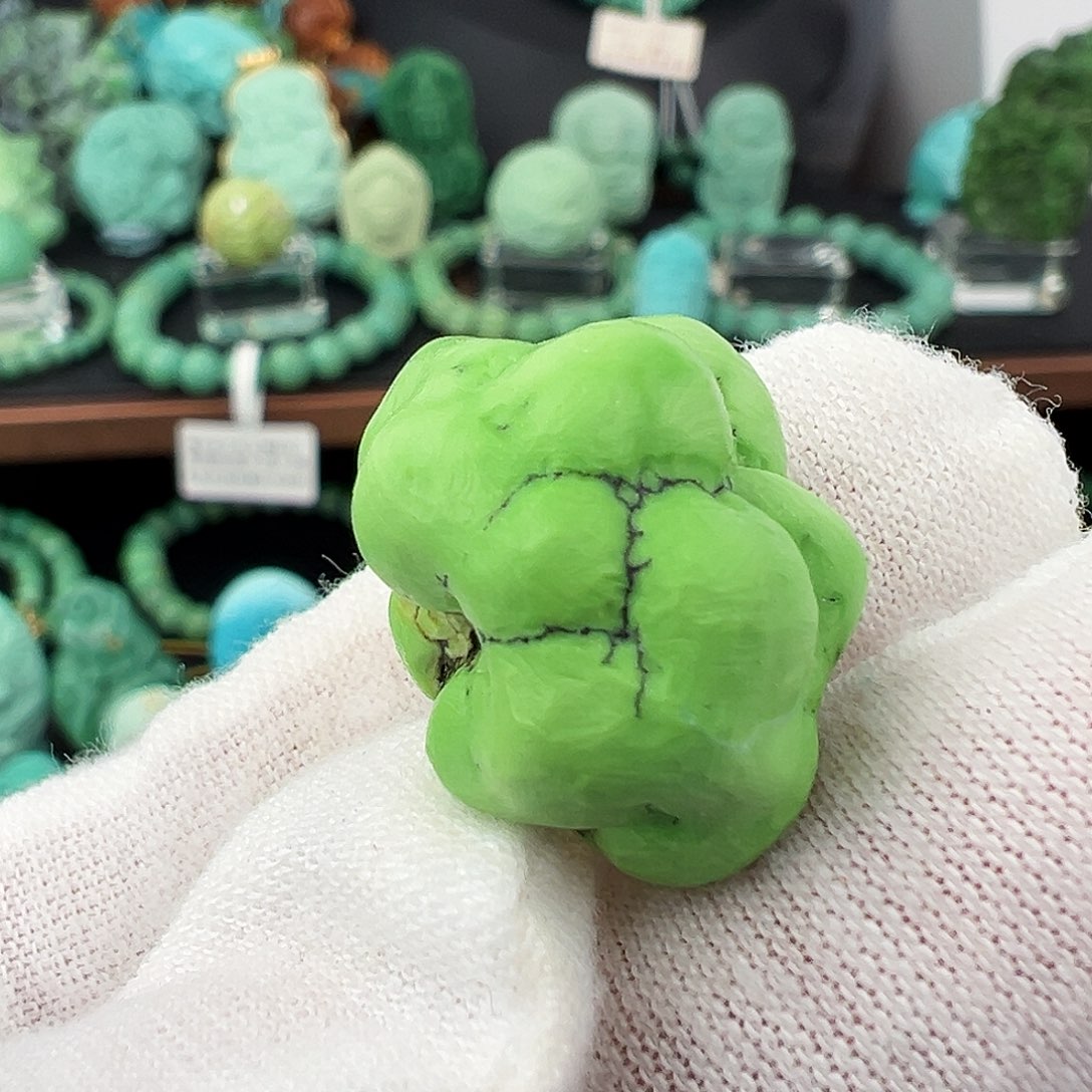 绿松石未镶嵌绿松石主播万丽