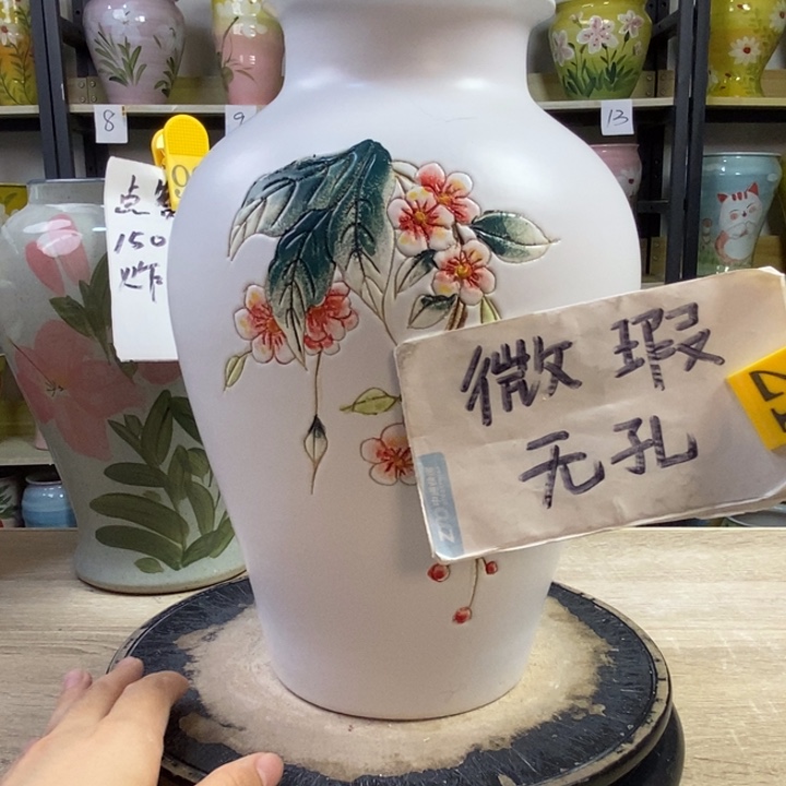 景德镇高温陶瓷花盆