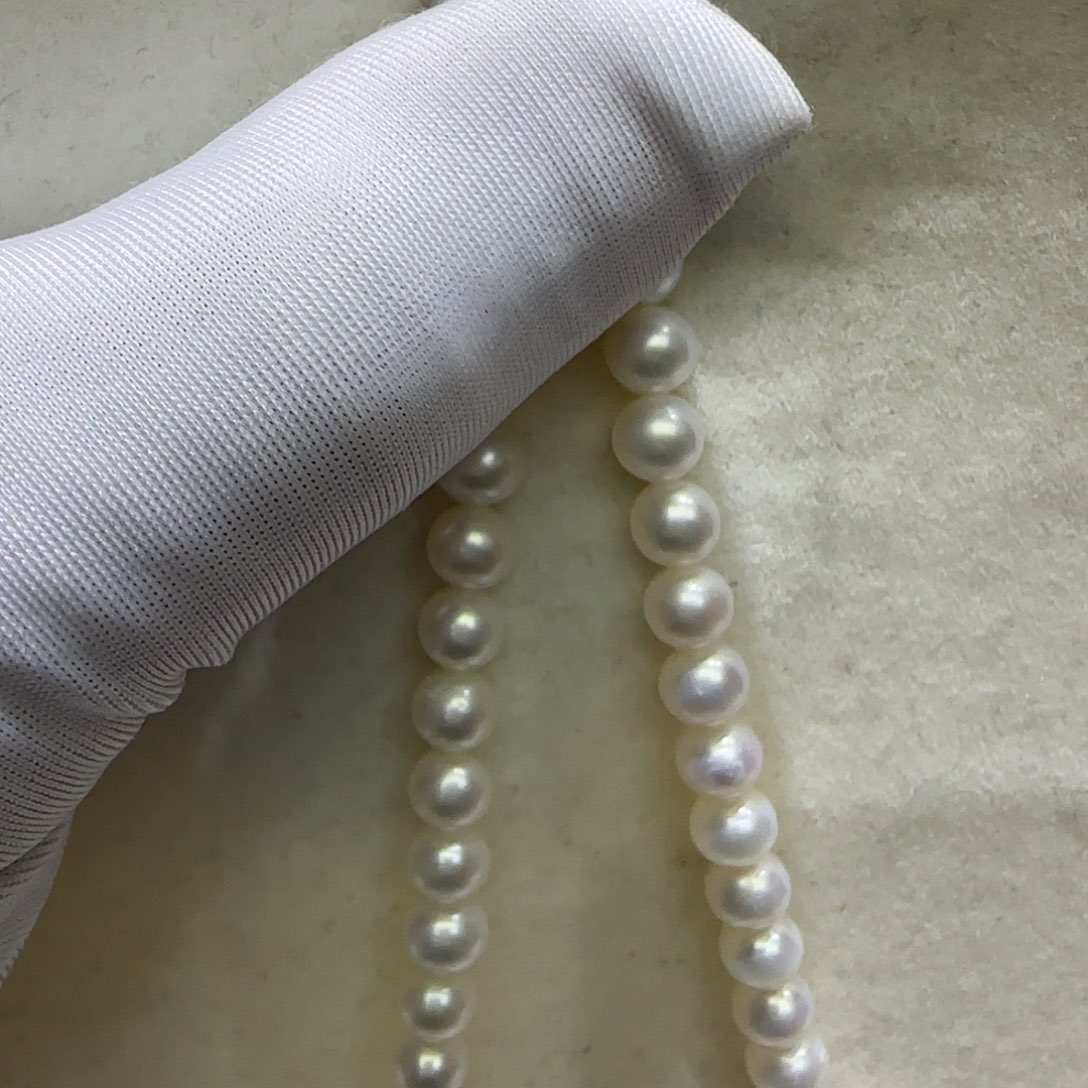 淡水珍珠颈饰未镶嵌6-6.5