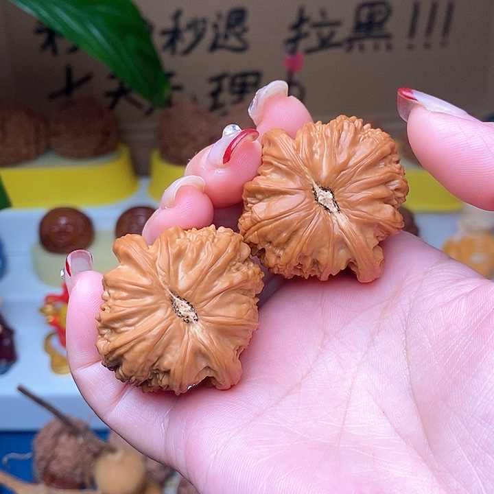 霸***℡吊坠文玩核桃白狮子39