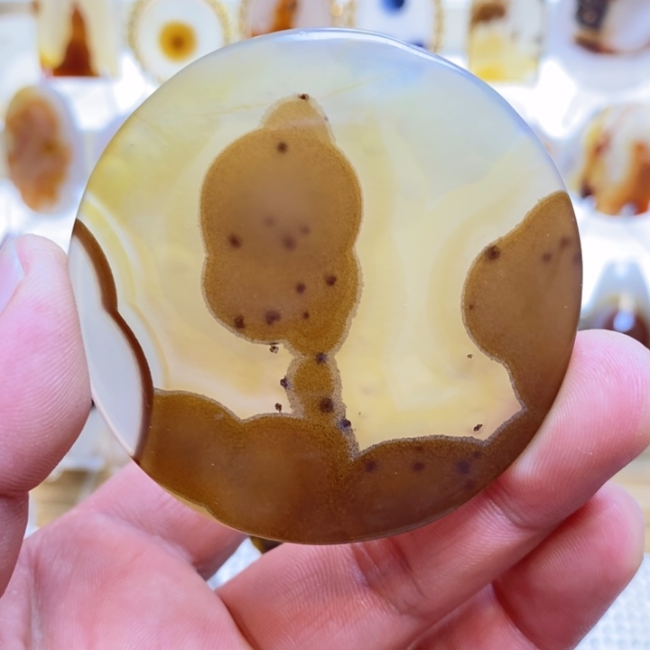 玛瑙/玉髓吊坠(不含链)未镶嵌