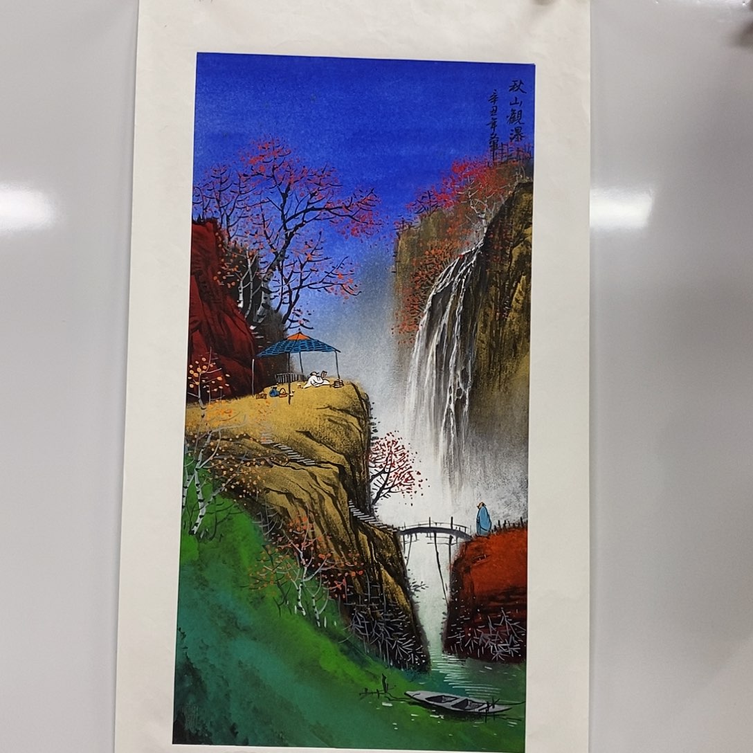 国画国画作品多次在