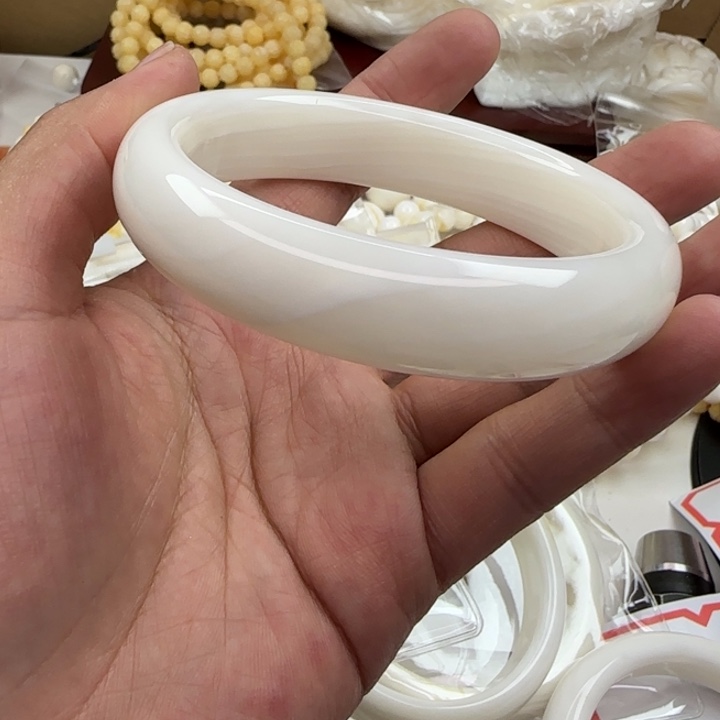 自***力贝壳其他手镯62圈口66号