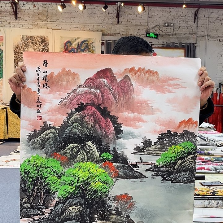 国画手绘作品真好看