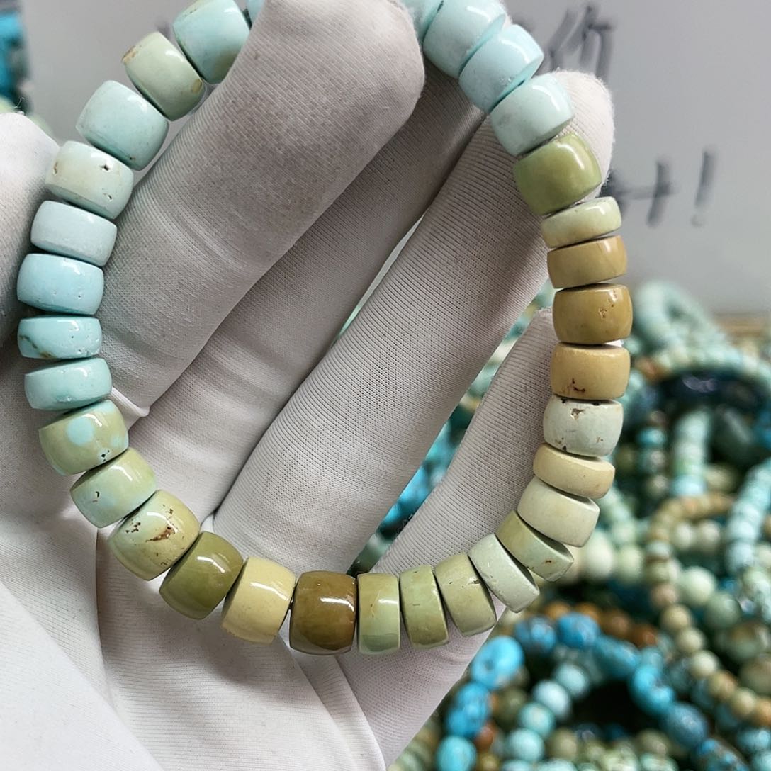 【闪购商品】绿松石珠宝奇石未镶嵌卡8