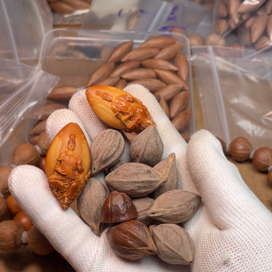 过***儿橄榄核手串/手链1