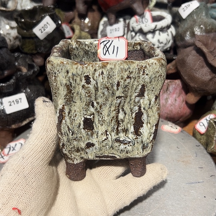 粗陶花盆制作就这样了，