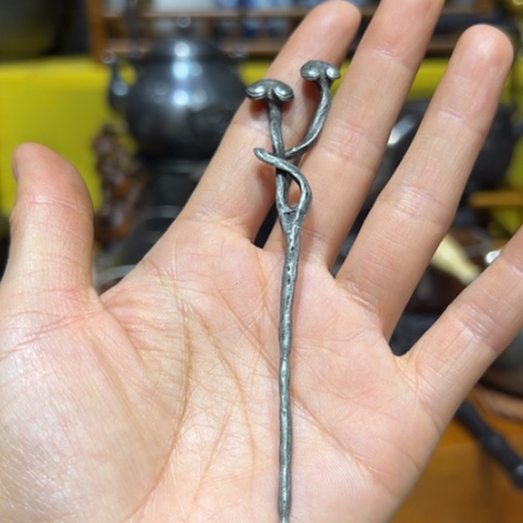 蜜安罐瓷香炉锡茶则