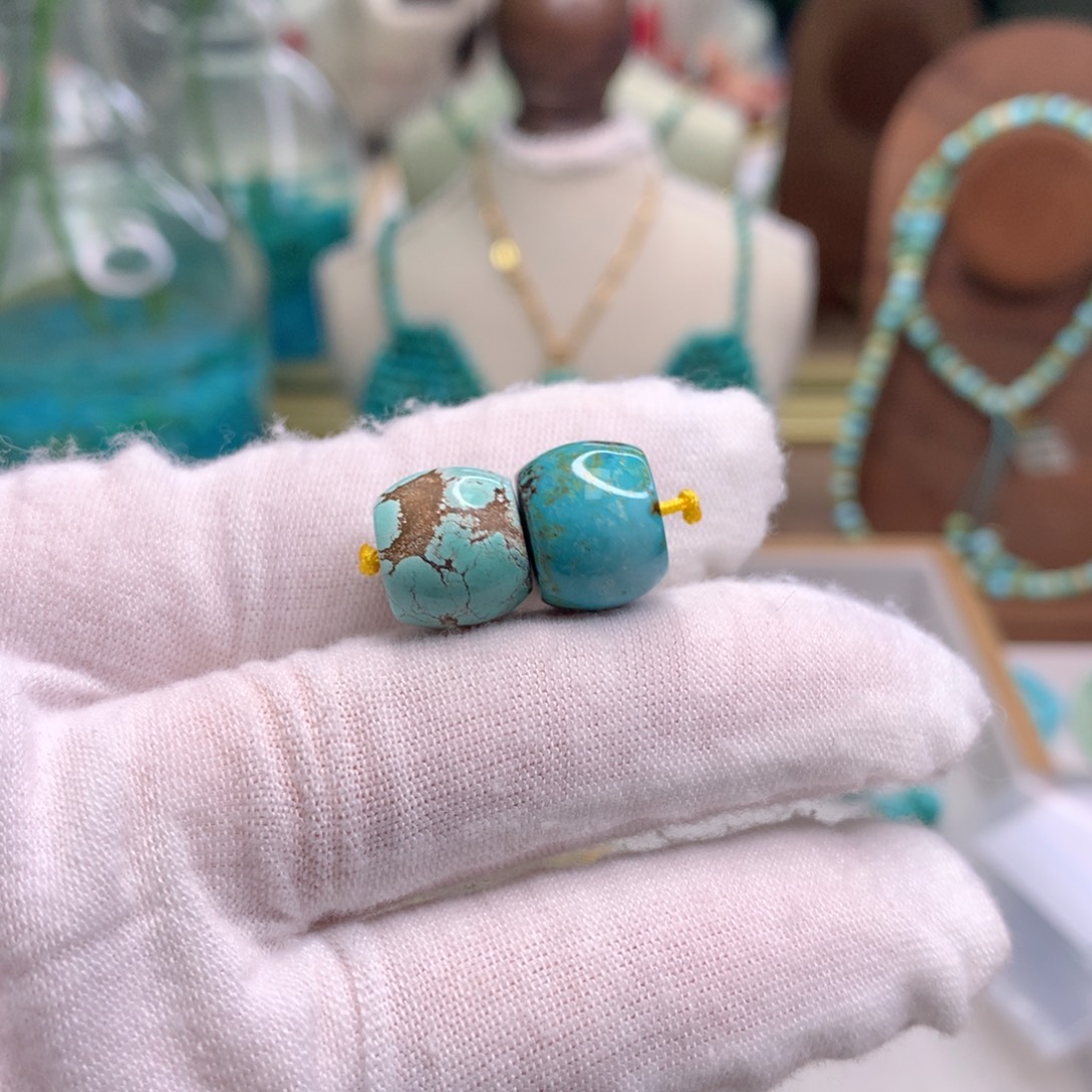 绿松石未镶嵌配饰