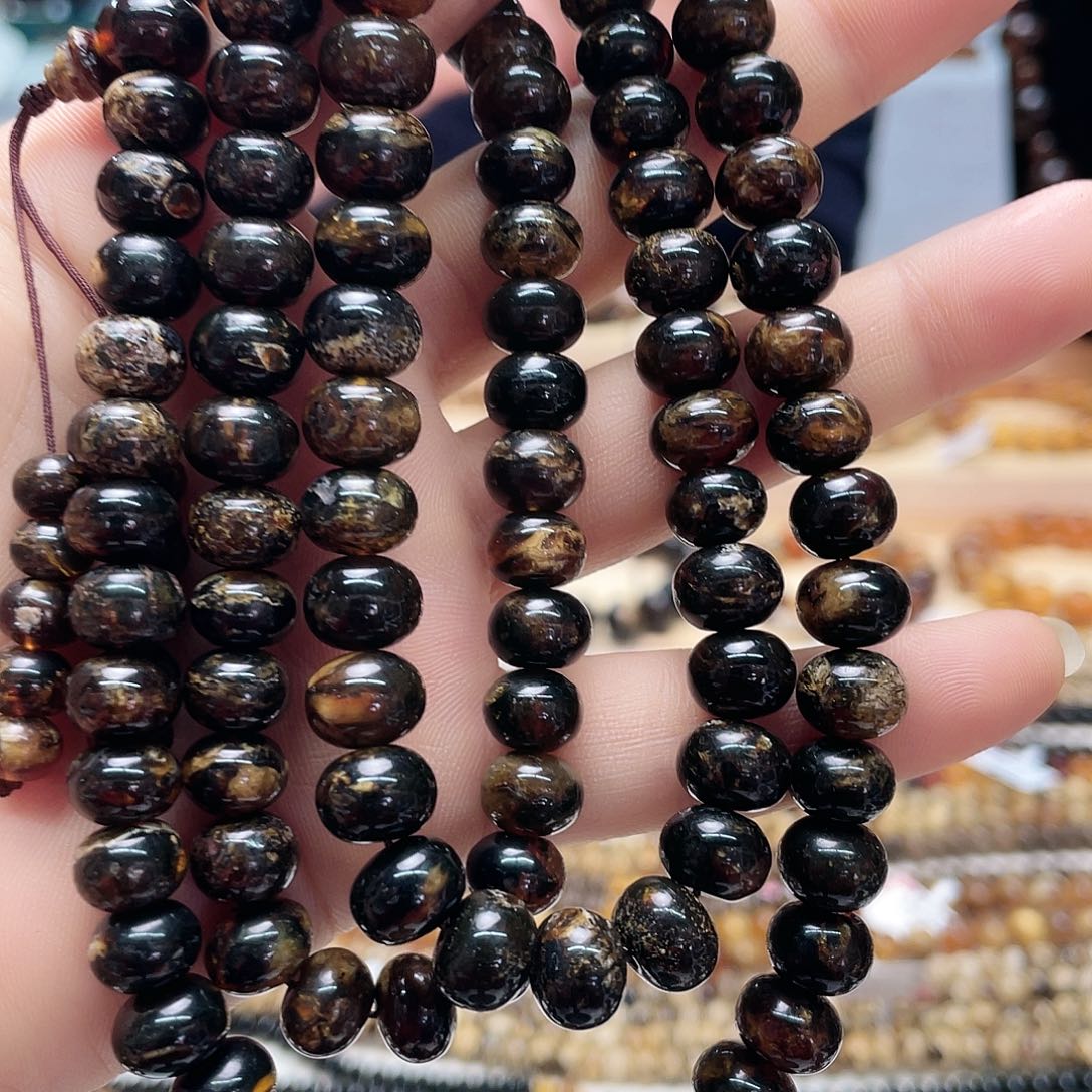 琥珀裸石未镶嵌氷**樂九