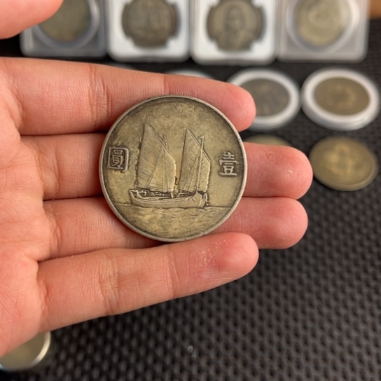 大头龙洋船洋工艺品