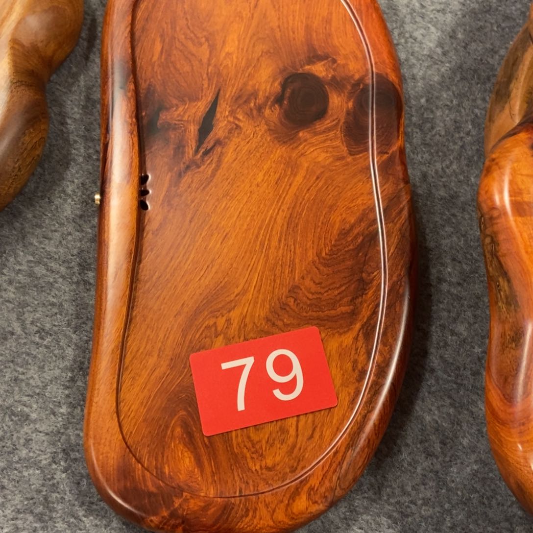 抖*个花梨木随行实木茶盘