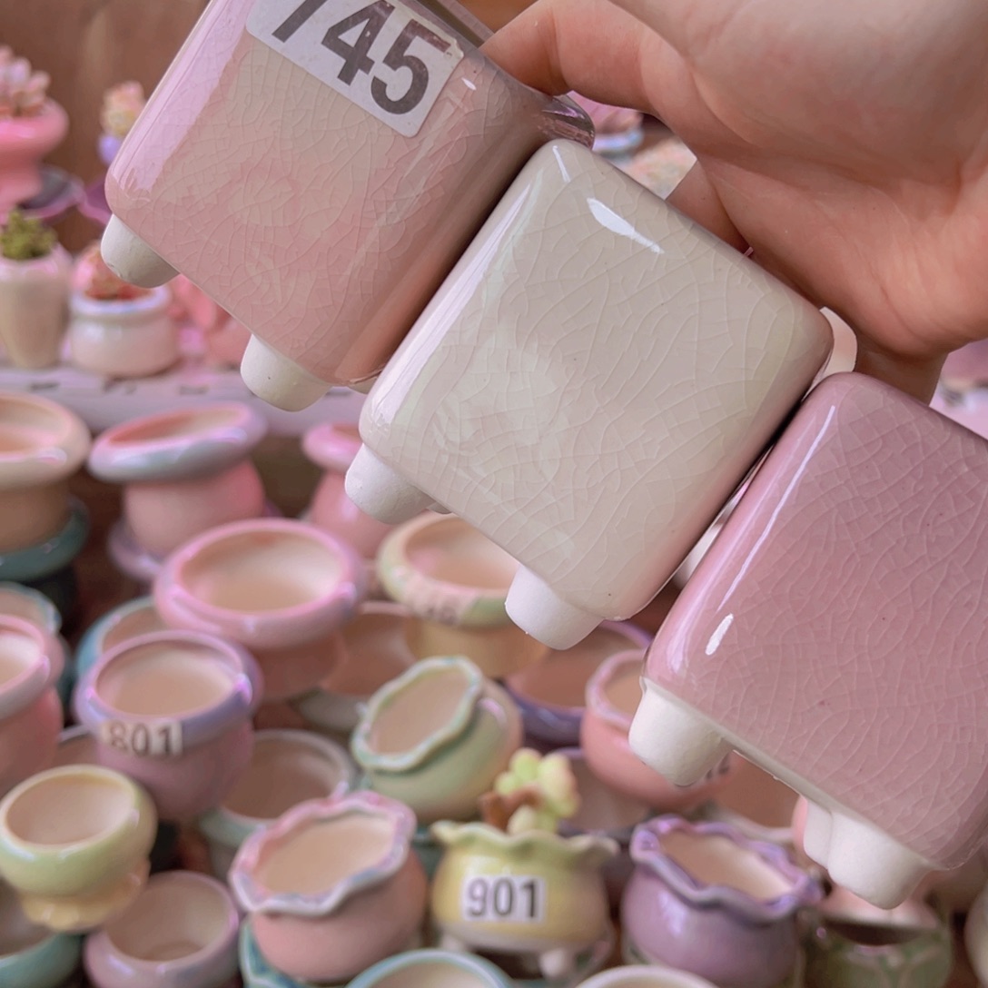 陶瓷花盆当场满12包邮