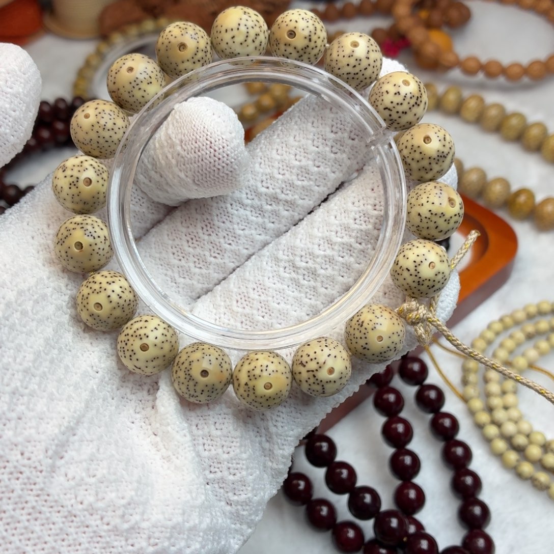 手串星月菩提原生态13圆