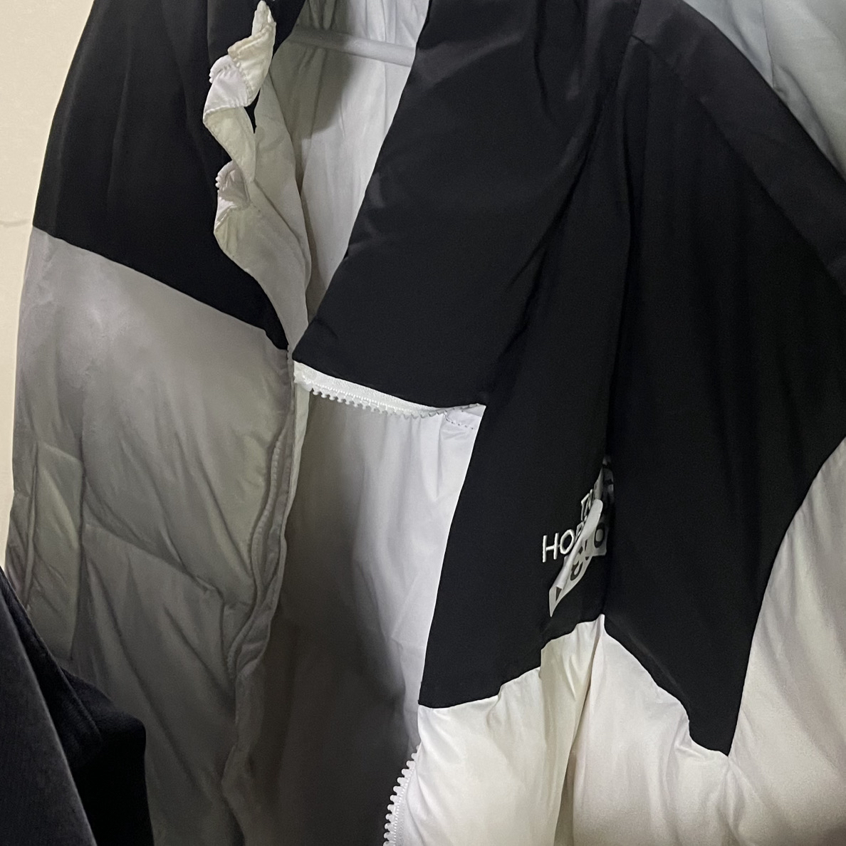 小橙子  拼色羽绒服（no退换）