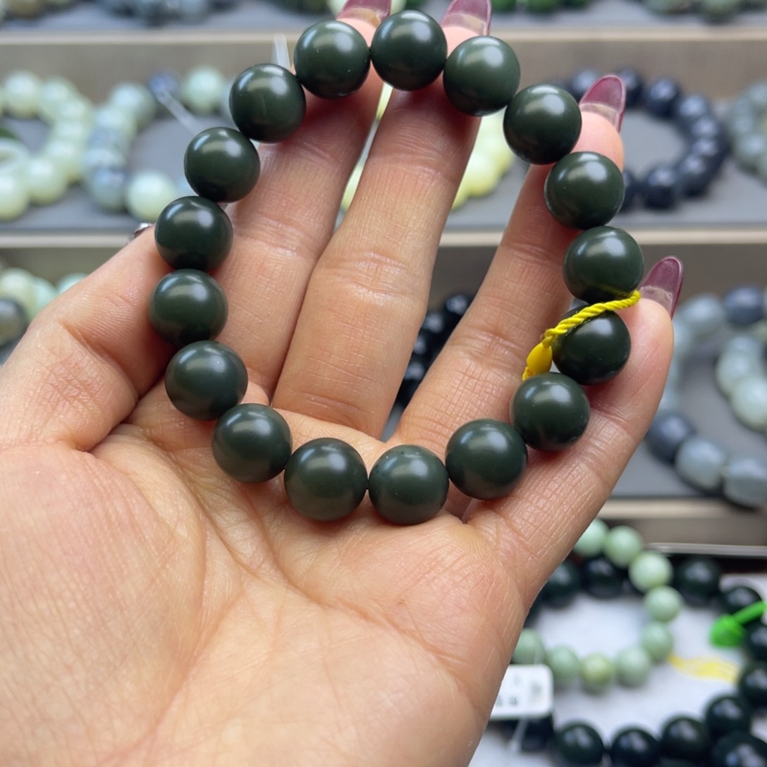 和田玉手链未镶嵌