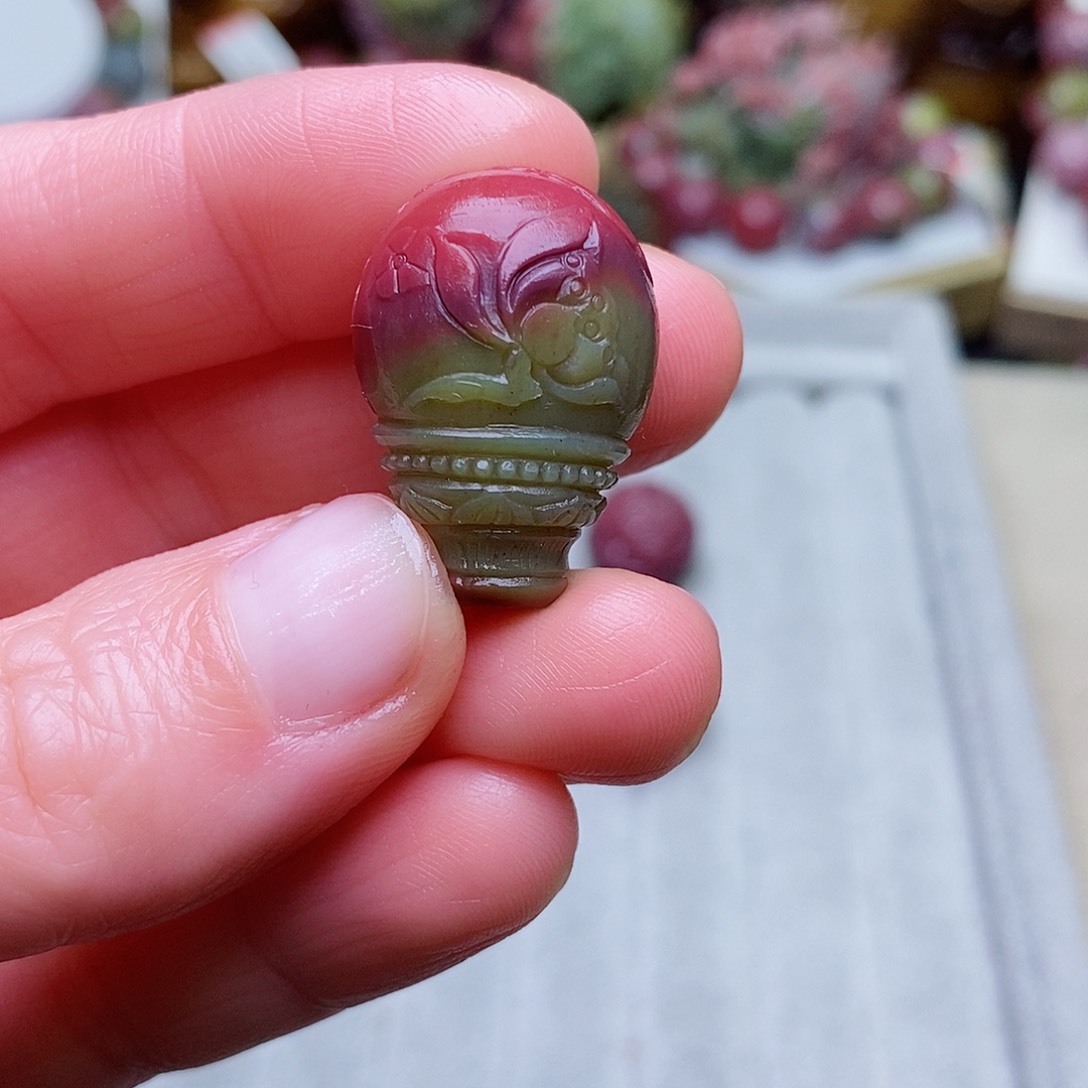 玛瑙/玉髓珠宝奇石未镶嵌心****潇盐源玛瑙定制