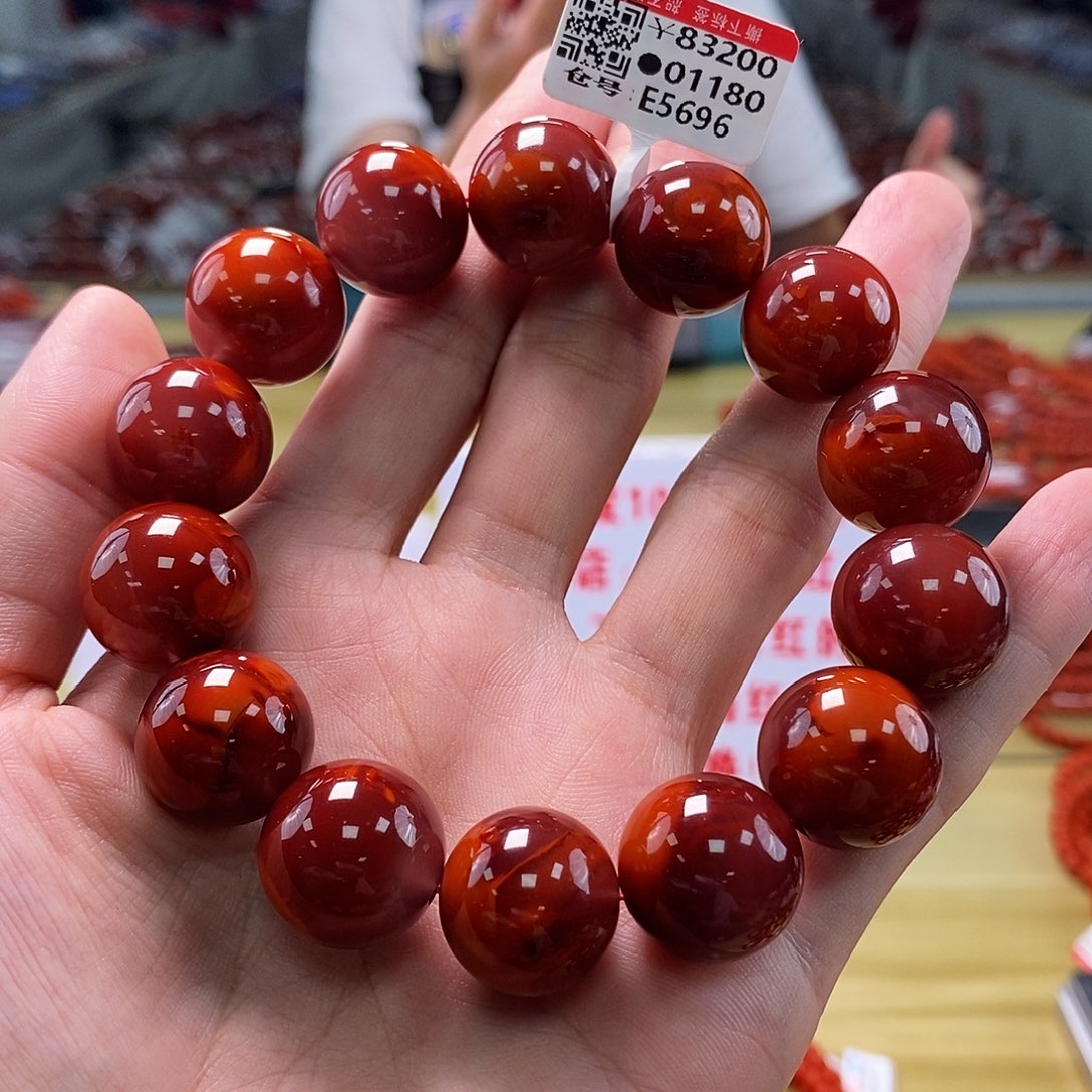 南红玛瑙瓦西典藏 17+mm  多样性发一未镶嵌