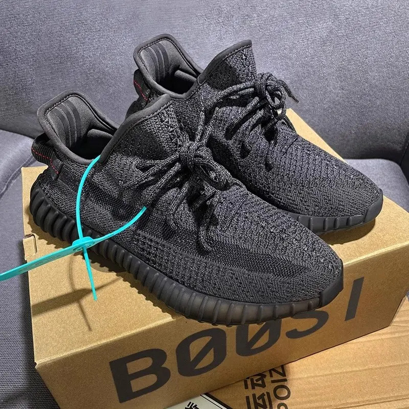 奢椰子鞋350男鞋黑色满天星2025新款莆田官方正品运动休闲鞋子女