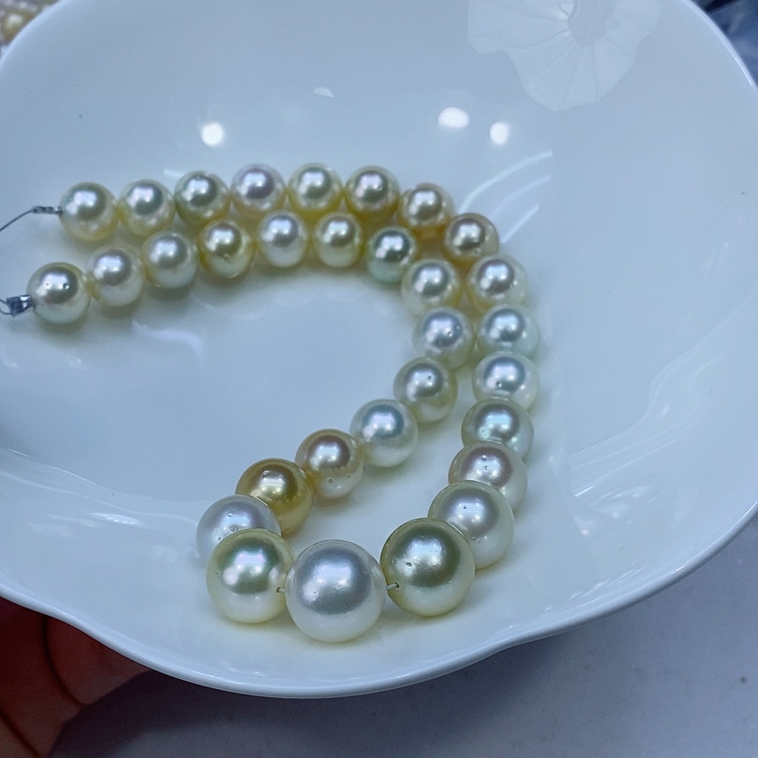 海水珍珠颈饰银S925镶嵌