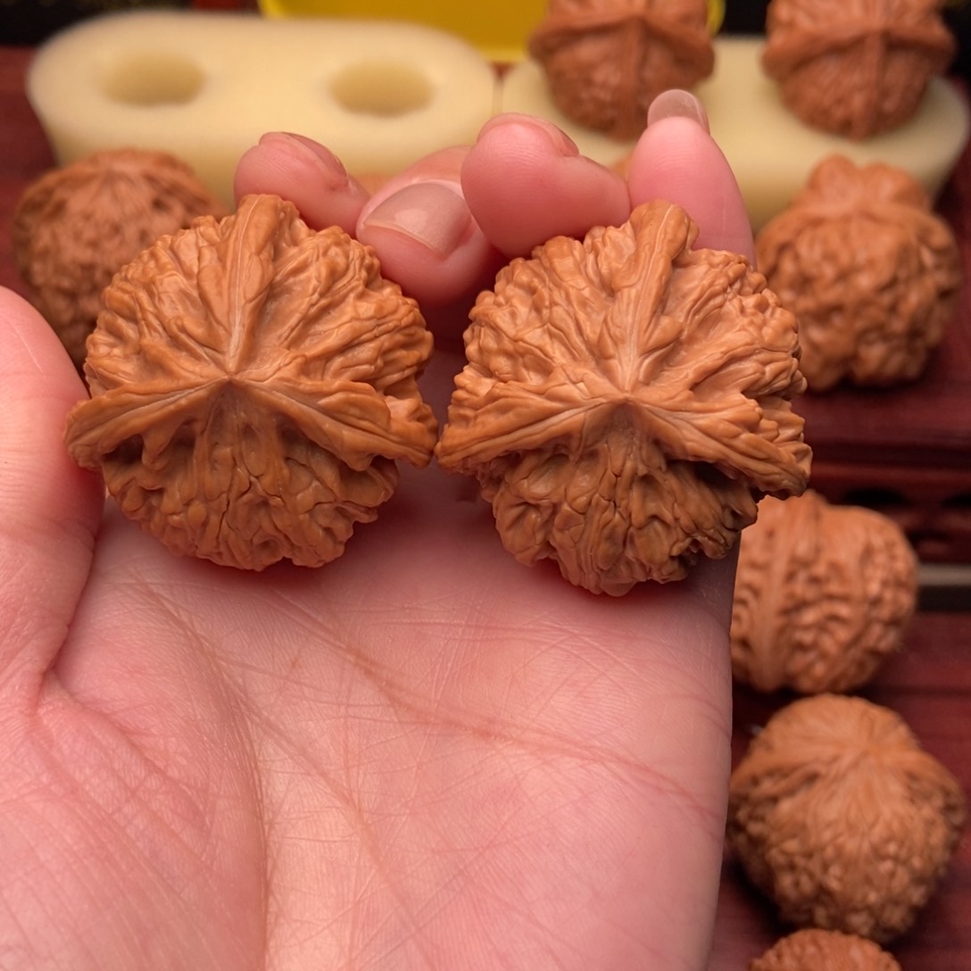 桃核把件御龙粗筋三棱38