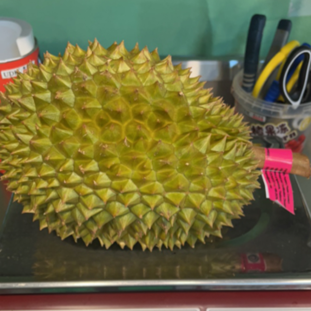 泰国新鲜青尼榴莲5.5斤核大（现场开壳➕配送到家）青尼泰国