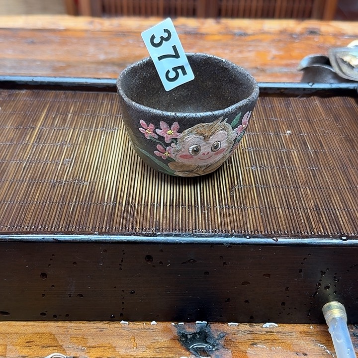 纯手工制作粗陶茶具