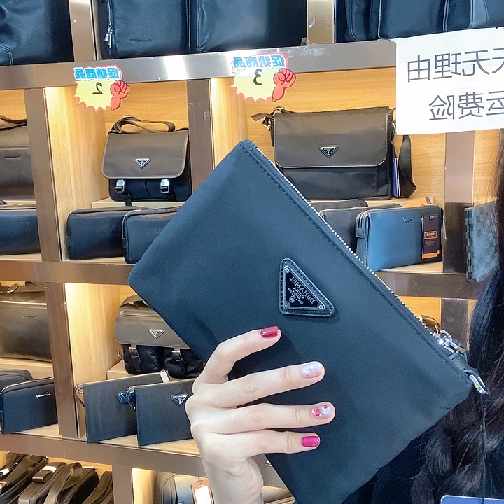 牛津布野*狂手拿包