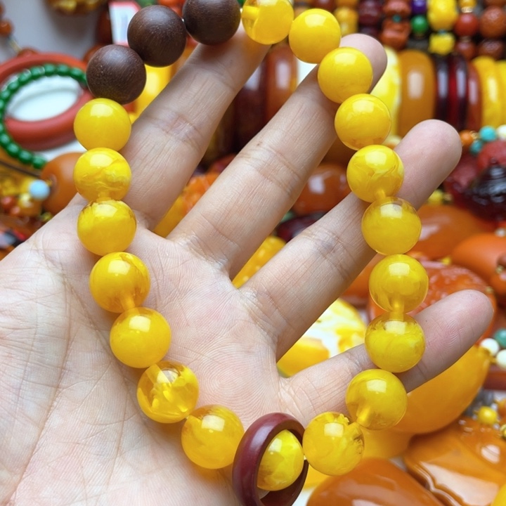 树脂制品57号黄色手持