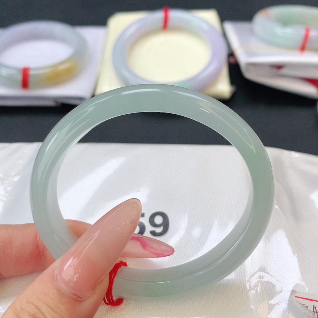 翡翠手镯未镶嵌翡翠手镯贵妃53