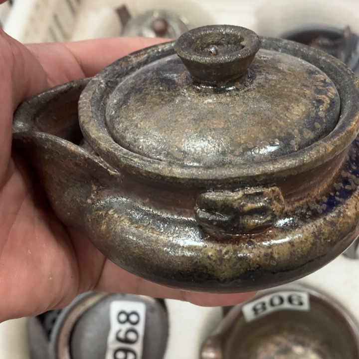 柴烧茶具宝瓶大放漏