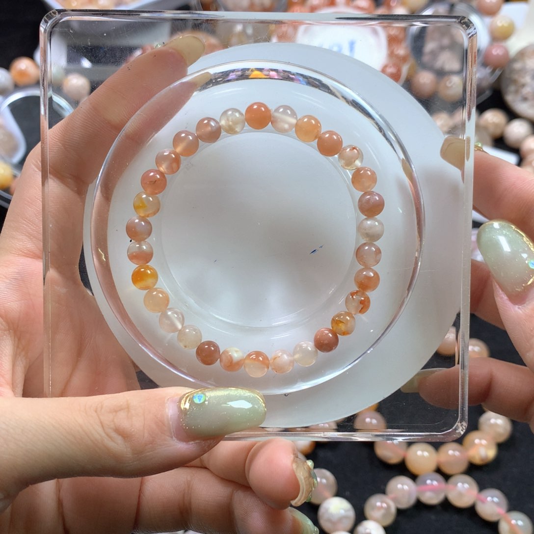 玛瑙/玉髓项圈未镶嵌卡6