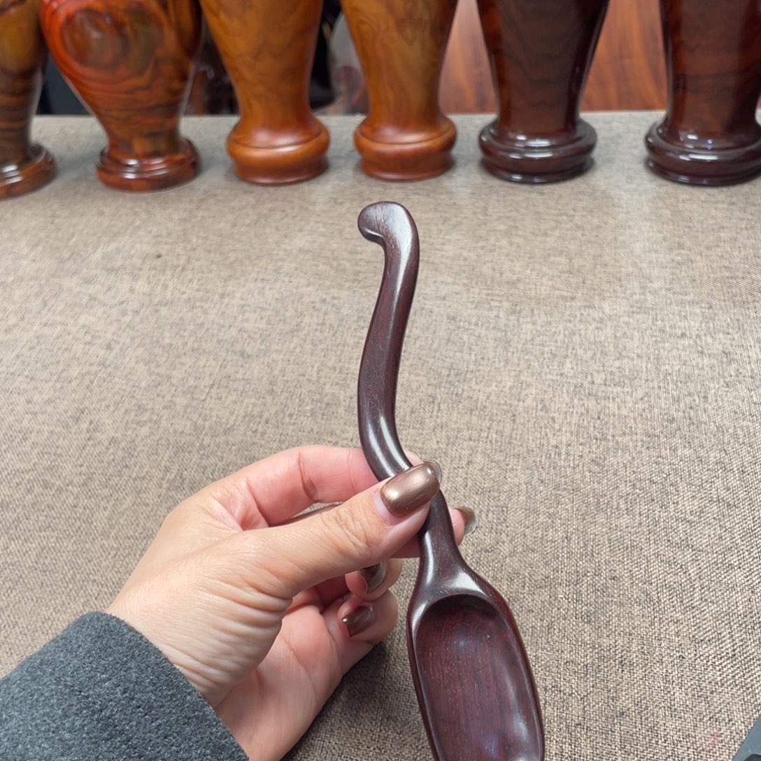 檀香紫檀（小叶紫檀）茶铲