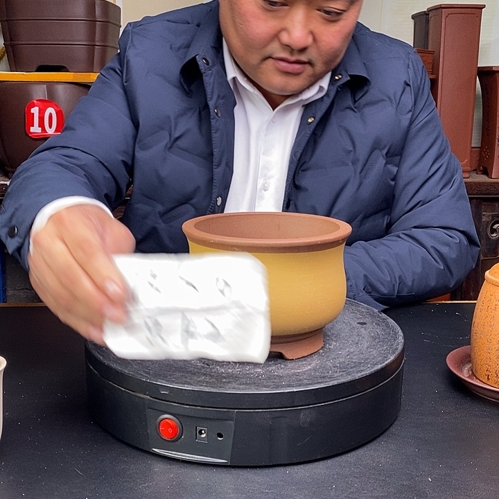 紫砂花盆货号一只K2