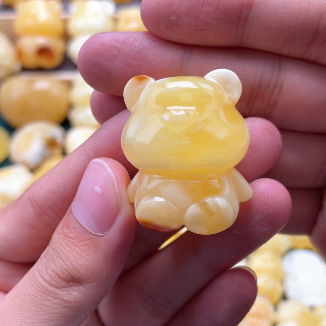 琥珀未镶嵌裸石蜜蜡