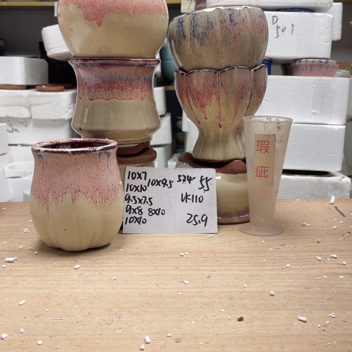 紫砂花盆多肉花盆微瑕55