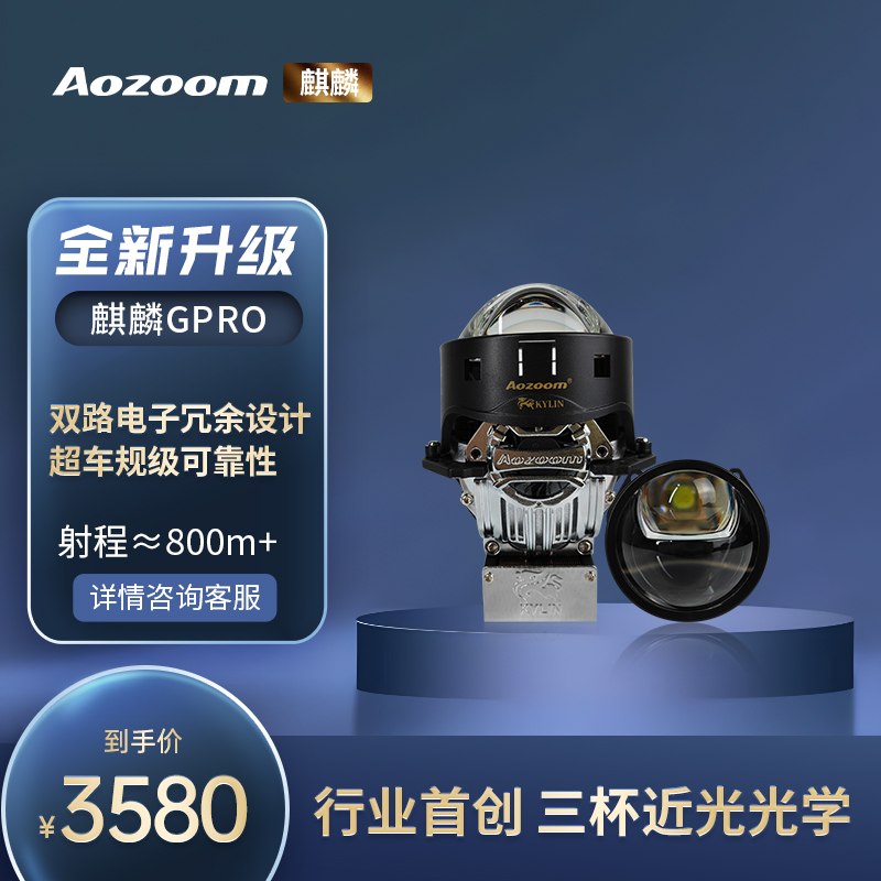 澳兹姆麒麟新款Gpro.LED透镜