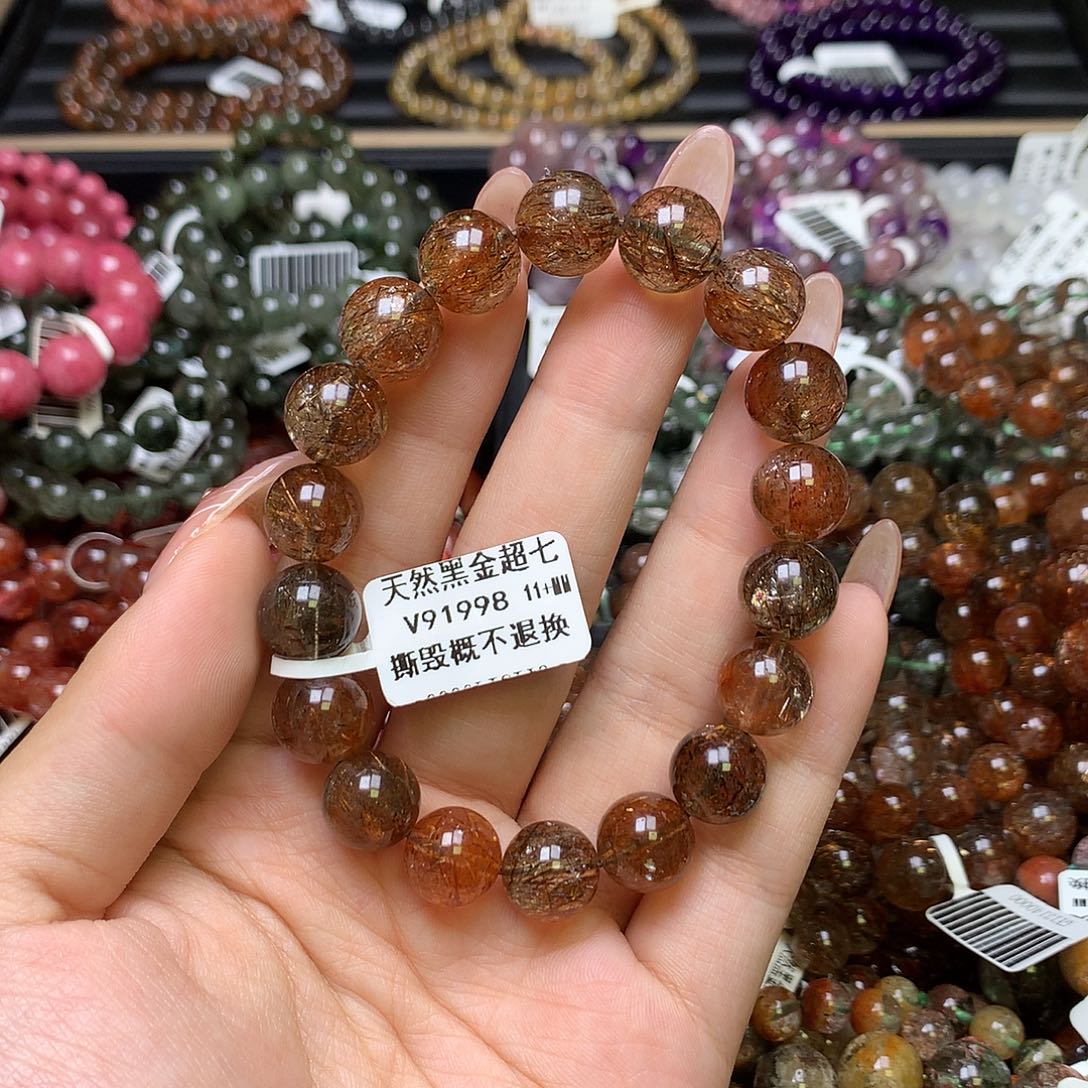 水晶手链未镶嵌，