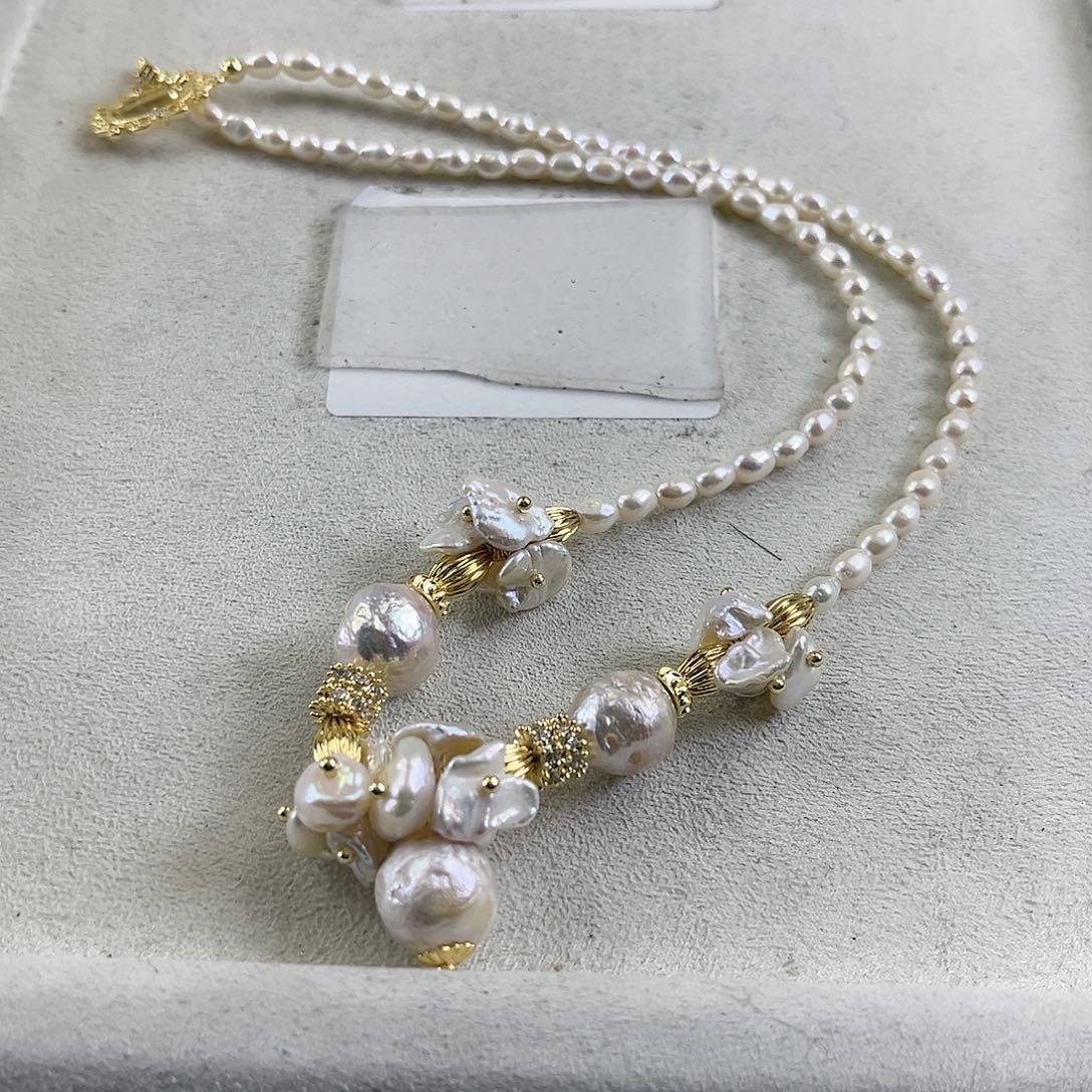 淡水珍珠项链未镶嵌【纯恬】