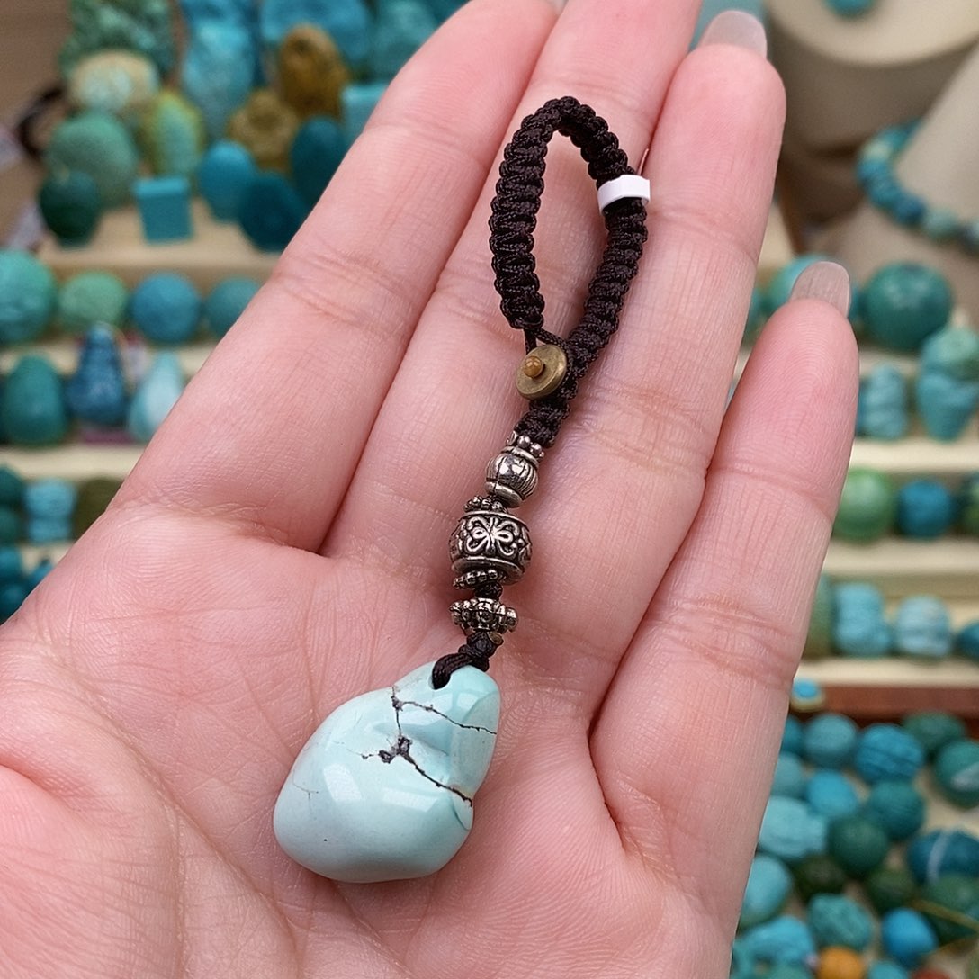 绿松石珠宝奇石未镶嵌