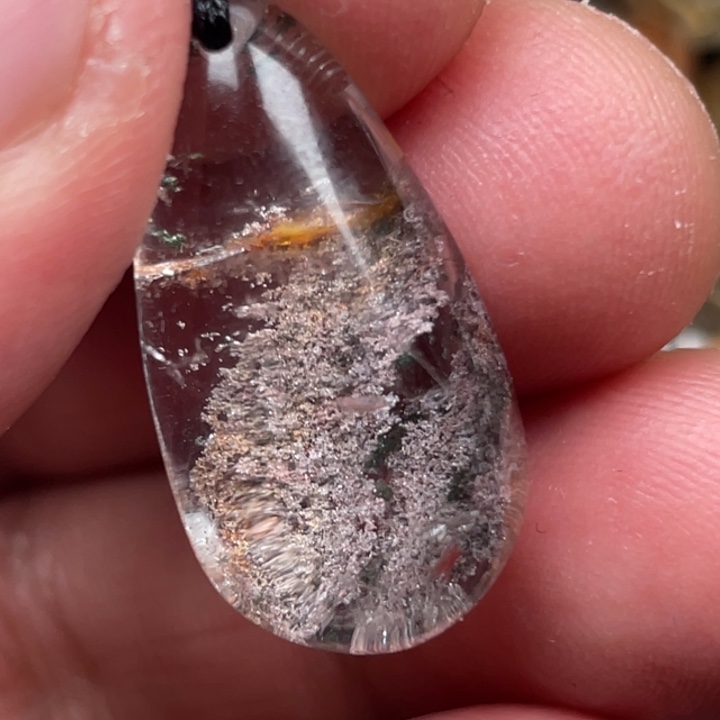 水晶吊坠(不含链)未镶嵌環****計