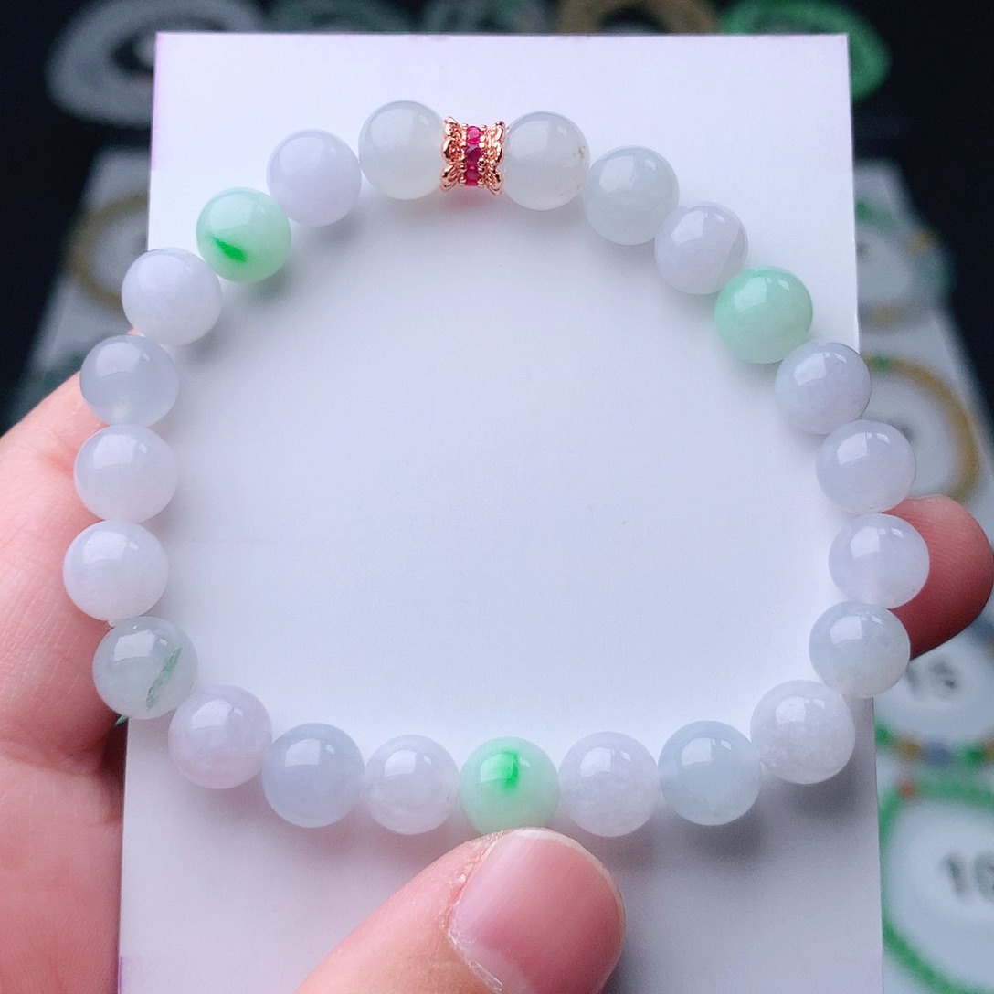 翡翠手串未镶嵌翡翠