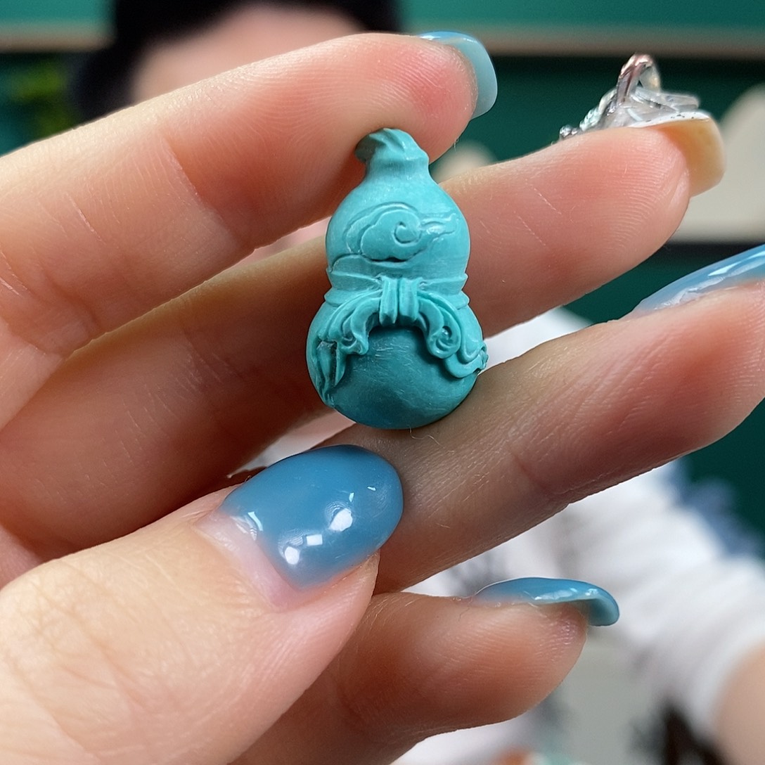 绿松石珠宝奇石未镶嵌