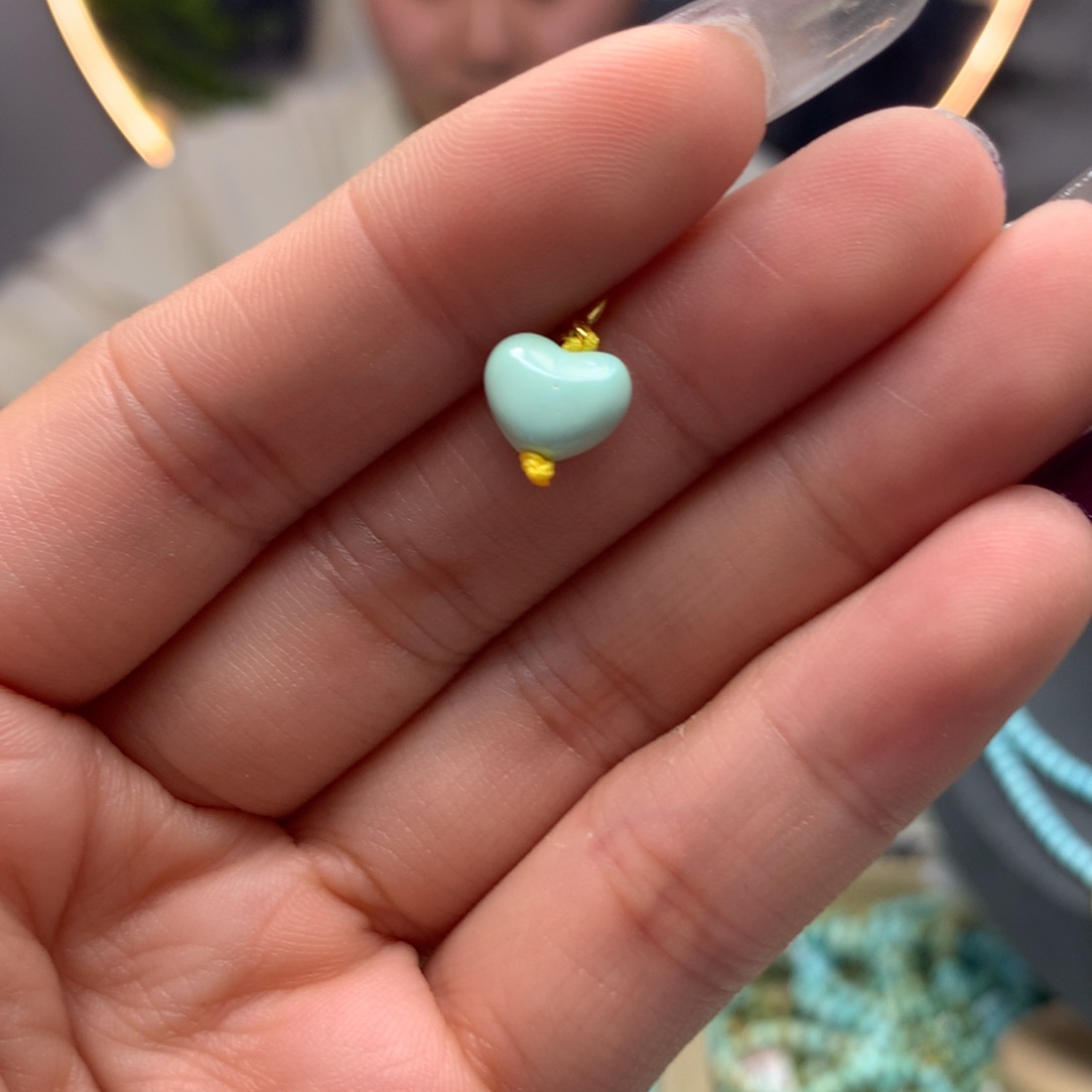 绿松石挂件未镶嵌