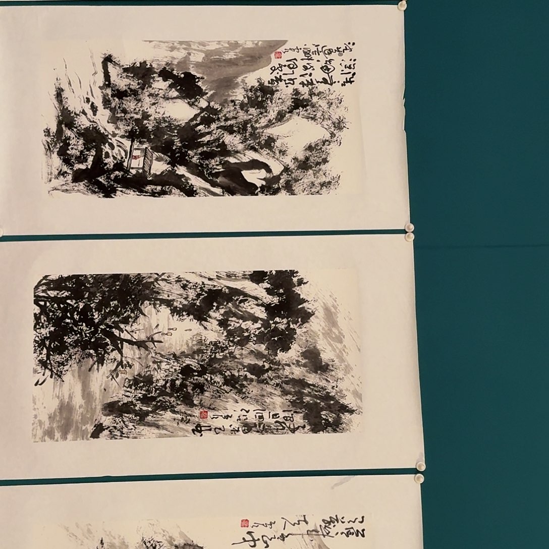国画雷公老师作品画作