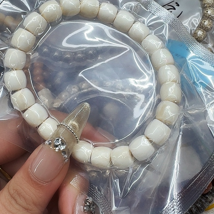 星月菩提手串449白驼骨98直单圈